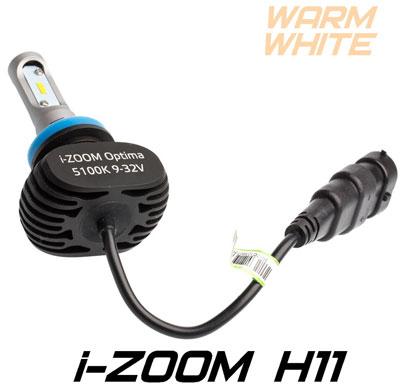 Светодиодные лампы Optima LED i-ZOOM H11 Warm White