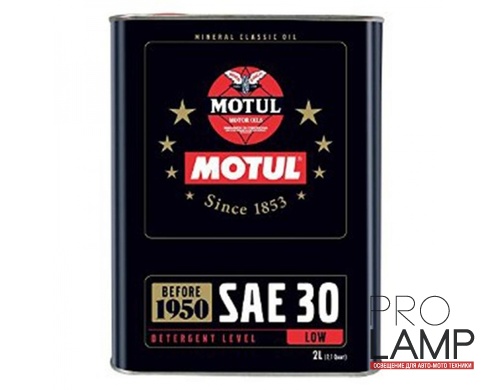 MOTUL Classic Oil SAE30 - 2 л.