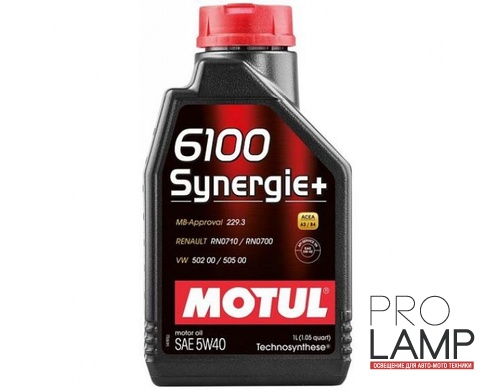 MOTUL 6100 Synergie+ 5W-40 - 1 л.