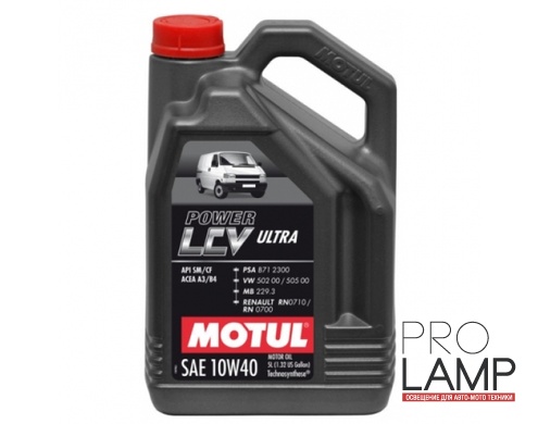 MOTUL Power LCV Ultra 10W-40 - 5 л.