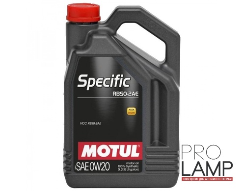 MOTUL Specific RBS0-2AE 0W-20 - 5 л.