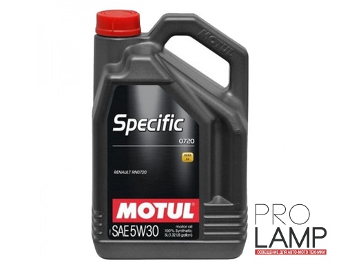 MOTUL Specific RN 0720 5W-30 - 5 л.