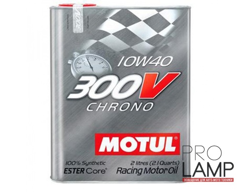 MOTUL 300V Chrono 10W-40 - 2 л.