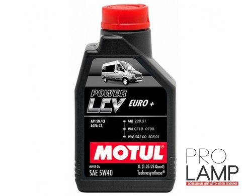 MOTUL Power LCV EURO+ 5W-40 - 1 л.