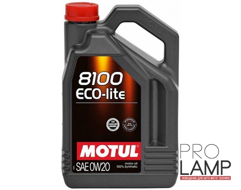 MOTUL 8100 Eco-lite 0W-20 - 4 л.