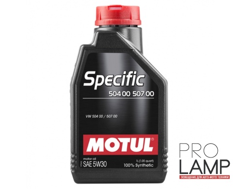 MOTUL Specific VW 504.00 / 507.00 5W-30 - 1 л.