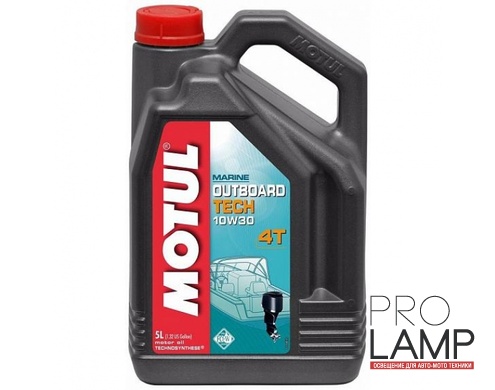 MOTUL OUTBOARD TECH 4T 10W-30 - 5 л.