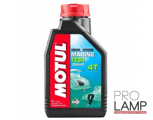 MOTUL Marine Tech 4T 25W-40 - 1 л.