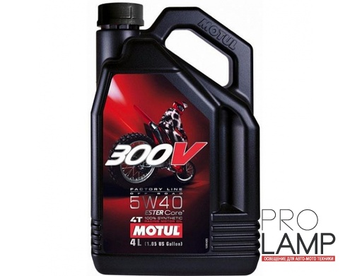 MOTUL 300V 4T FL Road Racing 5W-40 - 4 л.