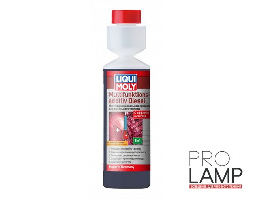 LIQUI MOLY Multifunktionsadditiv Diesel — Многофункциональная присадка для дизельного топлива 0.25л.