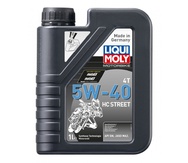 LIQUI MOLY Motorbike 4T HC Street 5W-40 — НС-синтетическое моторное масло для 4-тактных мотоциклов 1 л.