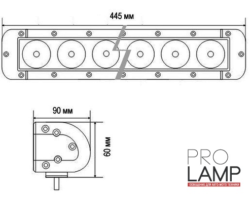 Светодиодная балка PRL-76012-100