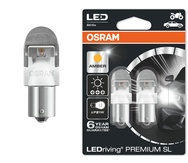 Светодиодные лампы Osram Premium Amber P21W - 7556YE-02B