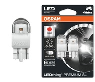 Светодиодные лампы Osram Premium Red W21/5W - 7915R-02B (2шт.)